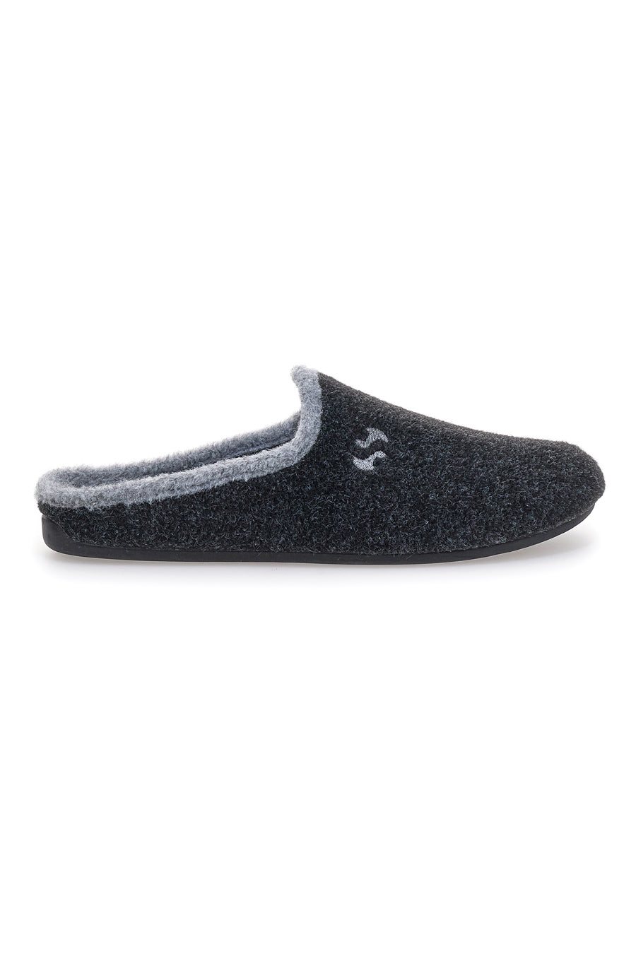 Liya's #699 - Pantofole in pelle con suola in gomma, colore