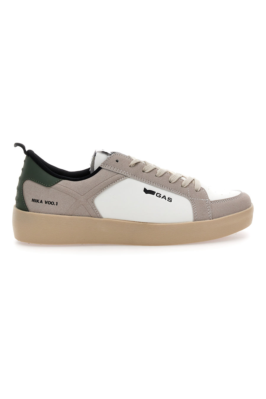 Gas Bianco Polyurethane Women Sneaker