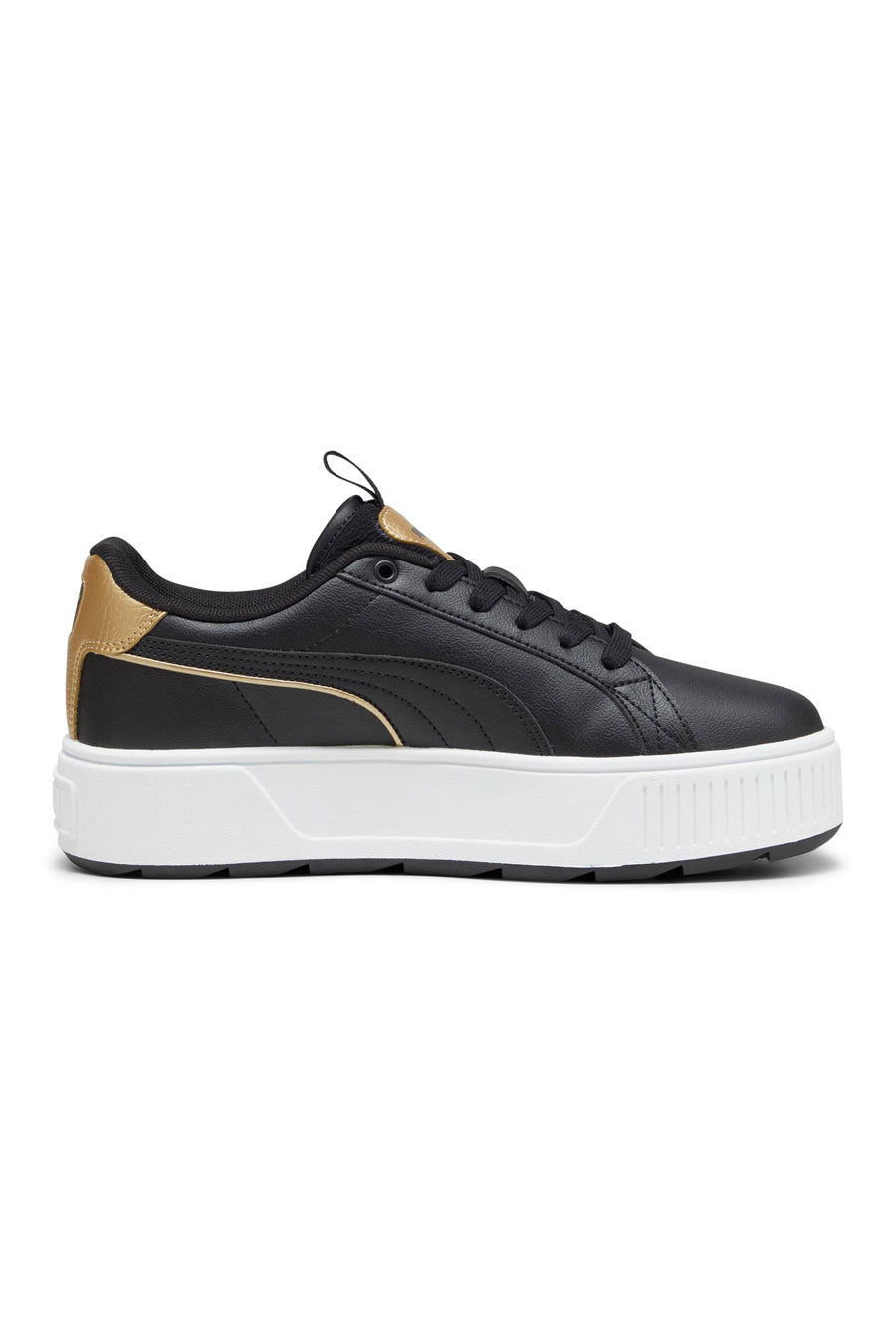 Sneakers con Flatform Puma Karmen Pop-Up Metallics Nere da Donna