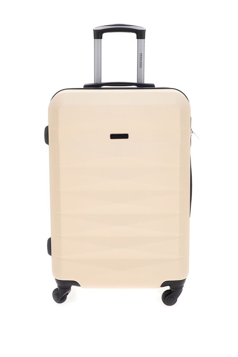Valigia rigida panna con chiusura a combinazione Prima Riga 138