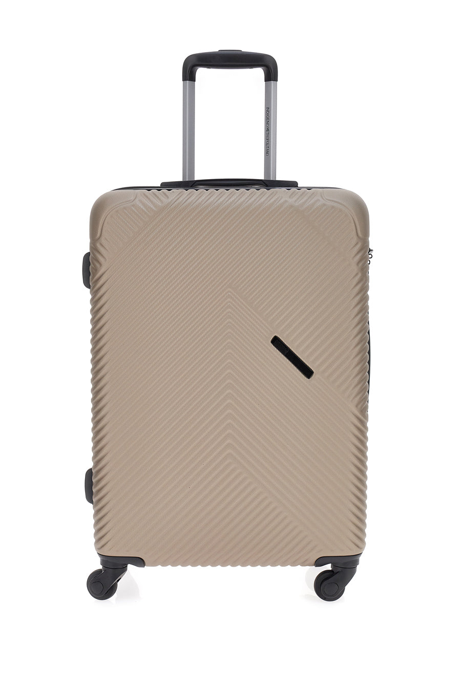 Trolley piccolo champagne da cabina con scocca rigida e chiusura