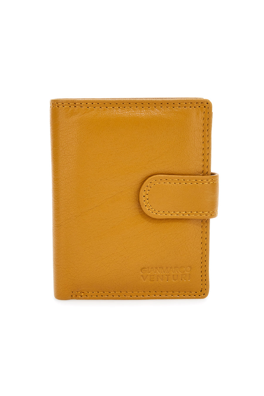Portafoglio Senape In Pelle GianMarco Venturi 80 da Uomo Pittarello