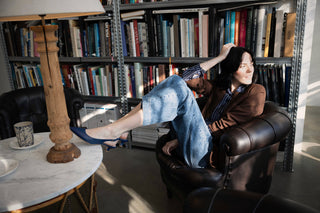 Idee chic e comode per i tuoi outfit con décolleté dal tacco basso e largo