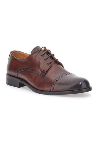 Braune Schnürschuhe Pittarello Plus