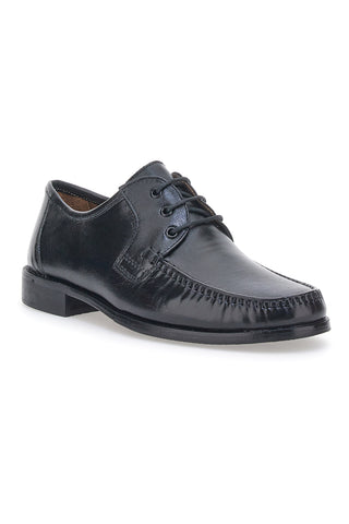Max Dillan 562 schwarze Schnürschuhe