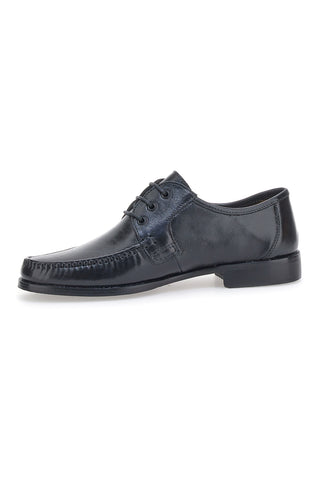 Max Dillan 562 schwarze Schnürschuhe