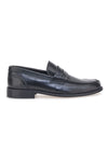 Pittarello 100 schwarze Leder-Loafer