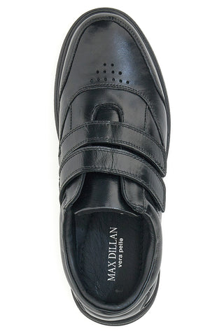 Gestreift mit Klettverschluss Max Dillan 1104 Echtleder