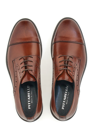 Eleganter Schnürer Pittarello 7715 Braun
