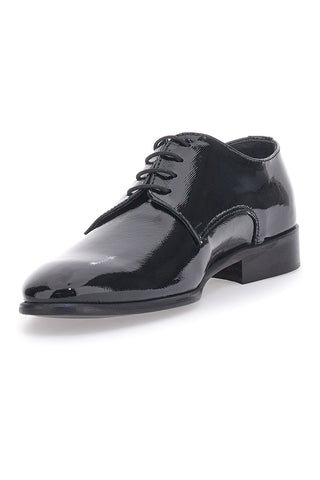 Pittarello 1720 Elegante schwarze Schnürschuhe