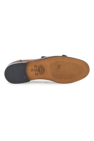 Braune Mokassins aus echtem Leder, hergestellt in Italien, Pittarello 2371