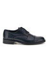 Scarpe stringate blu in vera pelle Made in Italy Pittarello 7715