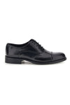 Scarpe stringate nere in vera pelle Made in Italy Pittarello 7701