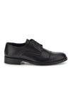Scarpe stringate testa di moro in vera pelle Made in Italy Pittarello 7705