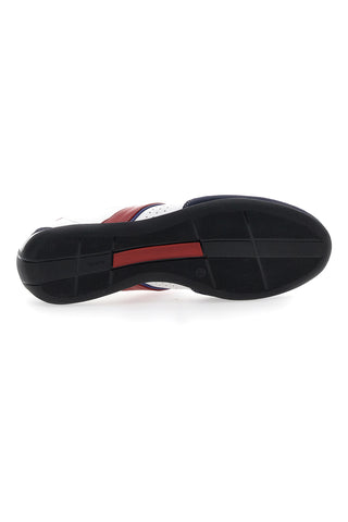 Lässiger Schnürschuh Pittarello Plus 11406 Weiß und Blau