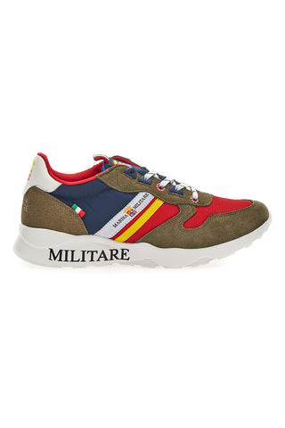 Sneakers Rosse Marina Militare 2258