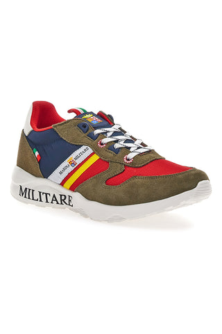 Sneakers Rosse Marina Militare 2258