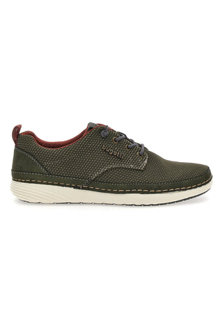 Lässige Schnürschuhe Oliv Bugatti 403 6900