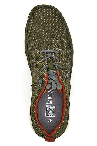 Lässige Schnürschuhe Oliv Bugatti 403 6900
