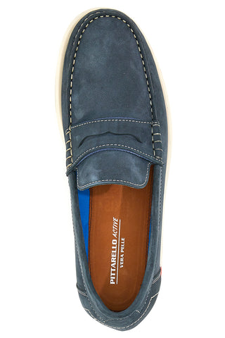 Blaue Mokassins Pittarello Act 42602