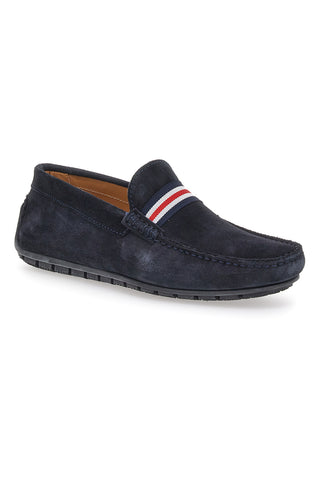 Mitternachtsblauer Wildledermokassin Max Dillan 05