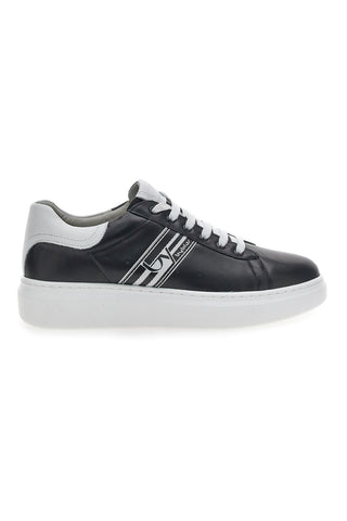 Weiß/Schwarze Sneakers von Byblos 281