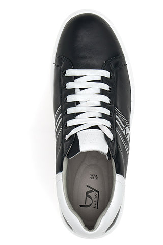 Weiß/Schwarze Sneakers von Byblos 281