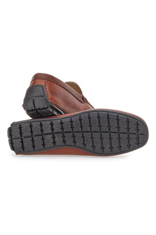 Eleganter brauner Mokassin Pittarello 1507