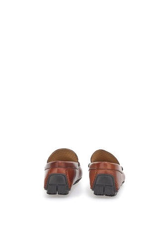 Eleganter brauner Mokassin Pittarello 1507