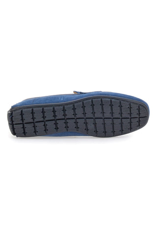 Pittarello 1511 Mokassin aus blauem Wildleder