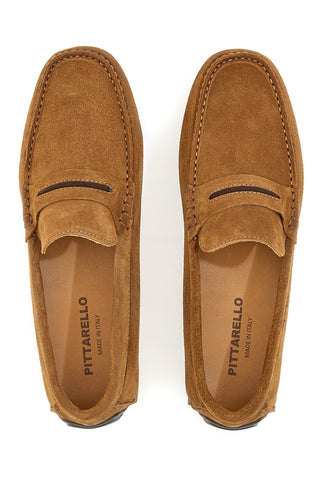 Eleganter Mokassin Cognac Pittarello 1517
