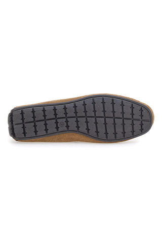Beiger Mokassin mit Zopf Pittarello 7307