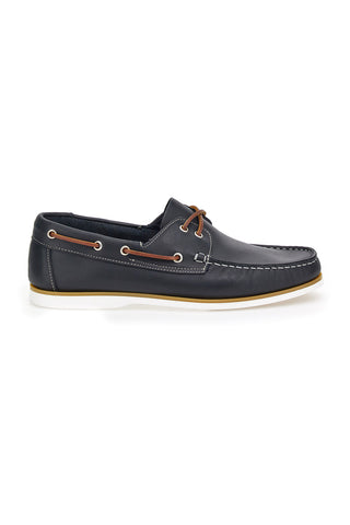 Pittarello 2501 Blaue Mokassins