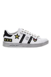 Sneakers Cotton Belt Backyard Patch Army bianca e nera