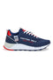 Sneakers Blu Cotton Belt Judo Knit