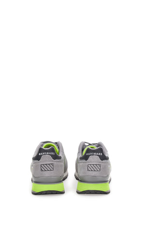 Sneakers Grigie e Lime Navigare Remi