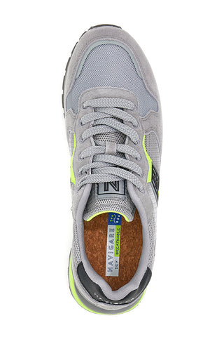 Sneakers Grigie e Lime Navigare Remi