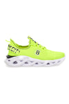 Sneakers Socken Baumwollgürtel Jupiter Fluo Gelb