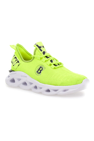 Sneakers Socken Baumwollgürtel Jupiter Fluo Gelb