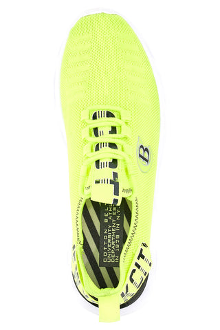 Sneakers Socken Baumwollgürtel Jupiter Fluo Gelb
