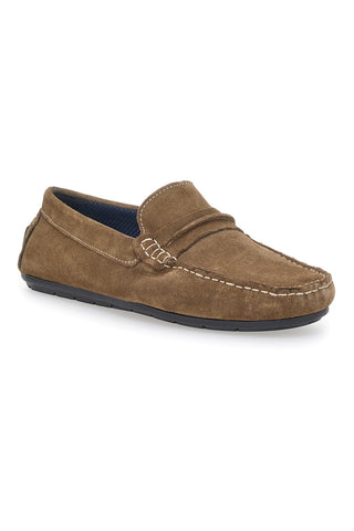Eleganter taupefarbener Loafer Max Dillan 1003