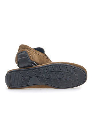 Eleganter taupefarbener Loafer Max Dillan 1003