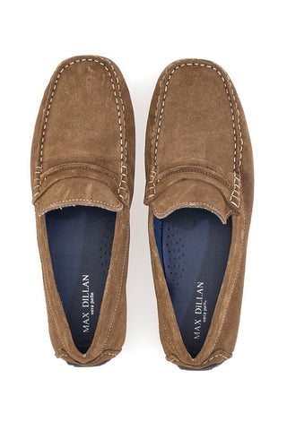 Eleganter taupefarbener Loafer Max Dillan 1003