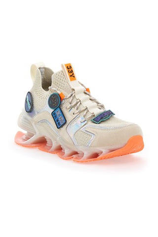 Turnschuhe Orange Patch Shox Royal Blue RBLE 216419