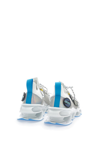 Weiße Turnschuhe Patch Shox Royal Blue RBLE 216419