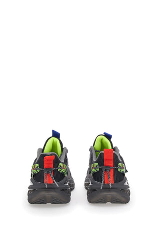 Sneakers in mesh Royal Blu 217965 Nere