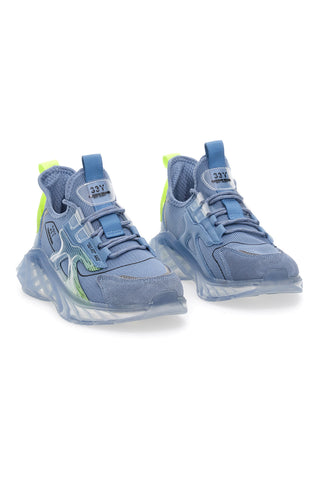 Klobige Sneakers in Königsblau von Love Shox