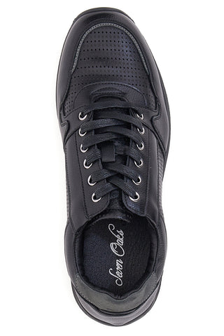 Schwarze Sevenoaks-Sneaker 200213