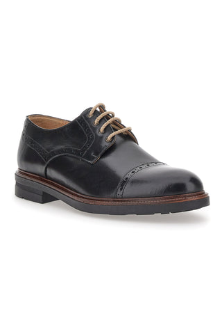 Pittarello 8204 Schwarze Schnürschuhe