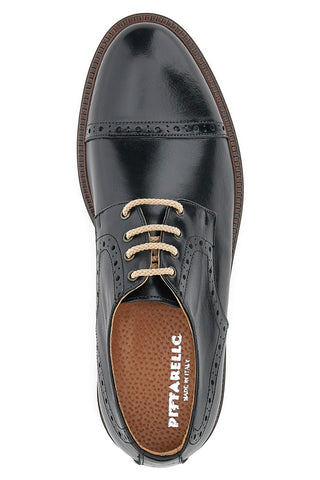 Pittarello 8204 Schwarze Schnürschuhe